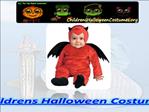 Childrens Halloween Costumes