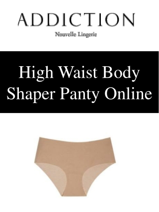 High Waist Body Shaper Panty Online