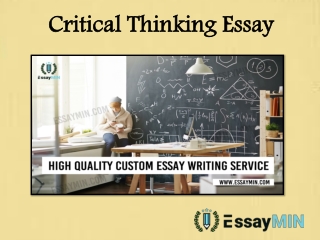 Avail Critical Thinking Essay Writing Services from EssayMin