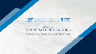 Temperature Sensors Types, How It Works, & Applications
