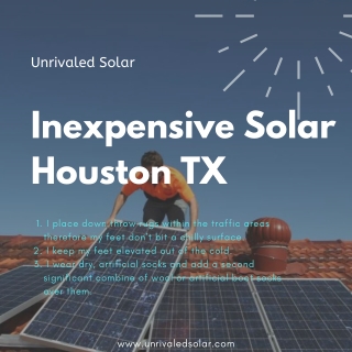 Inexpensive Solar Houston TX | Solar Panel Supplier Houston TX