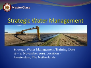 Strategic Water Management Training