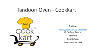 Buy tandoor oven at Cookkart