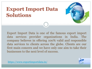 Trade Import Data