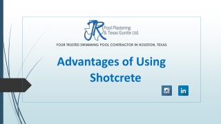 Advantages of Using Shotcrete