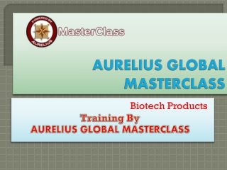 Biotech Products Training