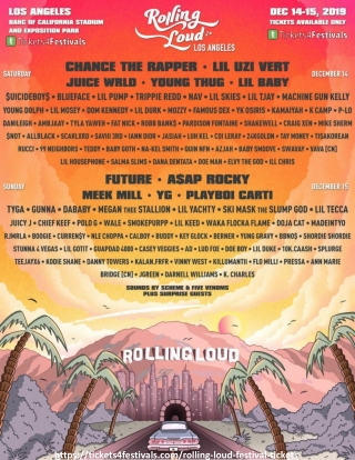 Rolling Loud Los Angeles 2019 lineup (Chance, Lil Uzi Vert, Future, A$AP Rocky, more)