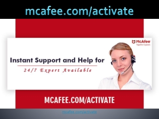 www.mcafee.com/activate | Download, Install and Activate