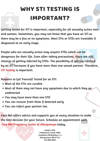 Why STI Testing is Important?