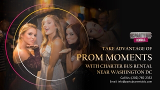 Take Advantage of Prom Moments With Charter Bus Rental Near Washington DC