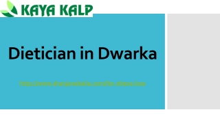 Dietician in Dwarka-Dr. Anjana Kalia