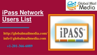 iPass Network Users List