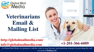 Veterinarians Email & Mailing List