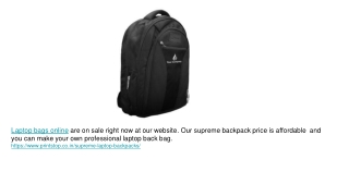 Stylish Laptop Bags Online