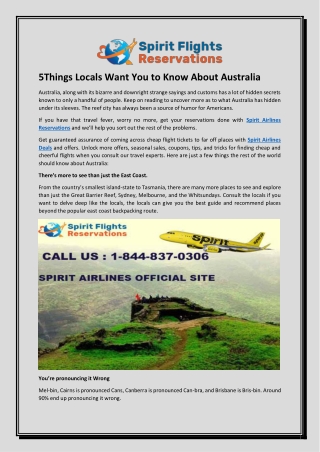 5Things Locals Want You to Know About Australia