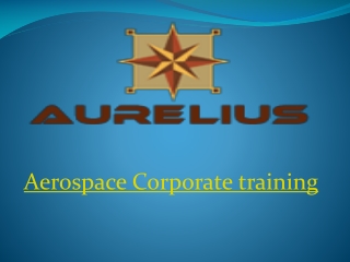 Aerospace corporate training,