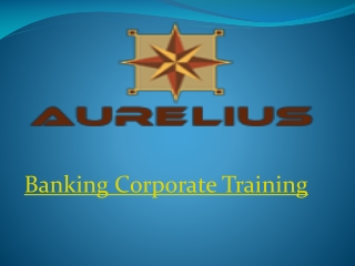 Banking corporate training