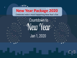 New Year Packages 2020 | New Year Celebration