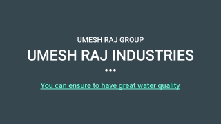 URG group|umeshraj industries