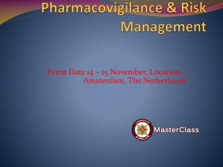 pharmacovigilance training