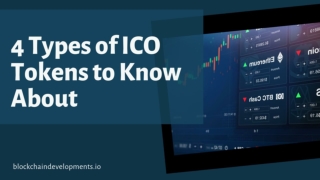 Types of ICO tokens every investor should know of | Blockchain Developments