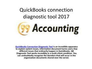 QuickBooks Install Diagnostic Tool