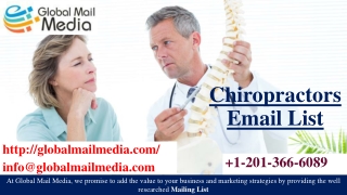 Chiropractors Email List