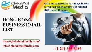 Hong Kong Business Email List