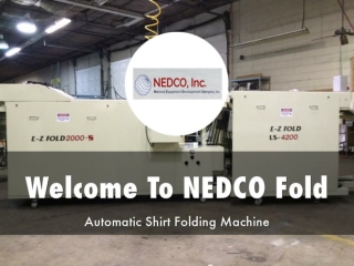Detail Presentation On NEDCO Fold