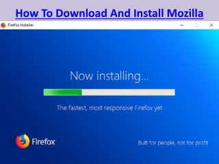 How To Download And Install Mozilla Firefox