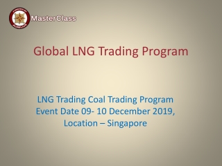 LNG Trading in Singapore