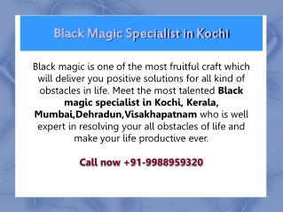 91-9988959320 Black Magic Specialist in Bangalore