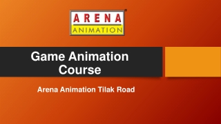 Game Animation Course - Arena Animation Tilak Road