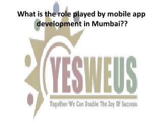 mobile app Development Company in Mumbai
