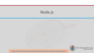 Basic Introduction & An Overview of Node.js