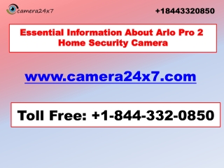 Essential Information About Arlo Pro 2 Home Security Camera