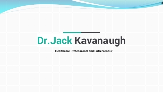 Jack Kavanaugh - Charitable Work