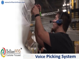 voice picking system