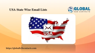 USA State Wise Email Lists