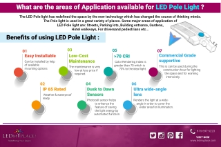 Best LED Pole Lights For Parking Lot Lights