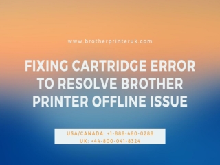 Fixing Cartridge Error | Brother Printer | Helpline