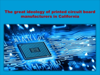 Printed circuit board manufacturers in California | Digital Coast Assembly