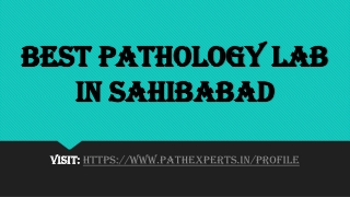 Best pathology lab in Sahibabad