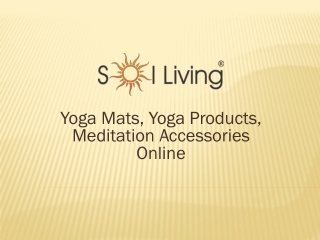Sol Living - Wholesale Yoga Mat Suppliers