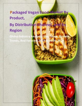 Packaged Vegan Food Market Growth in North America | USA, Canada Market Insights