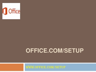 www.office.com/setup - Enter office product key - office setup