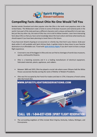 Compelling Facts About Ohio No One Would Tell You