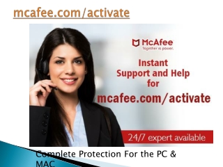 Install McAfee on Windows – Computer Software