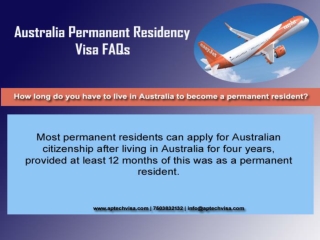 FAQs About Australia Permanent Residency Visa