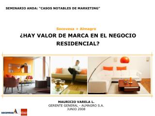 SEMINARIO ANDA: “CASOS NOTABLES DE MARKETING”